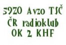 59.ZO Avzo TSČ ČR radioklub OK 2 KHF